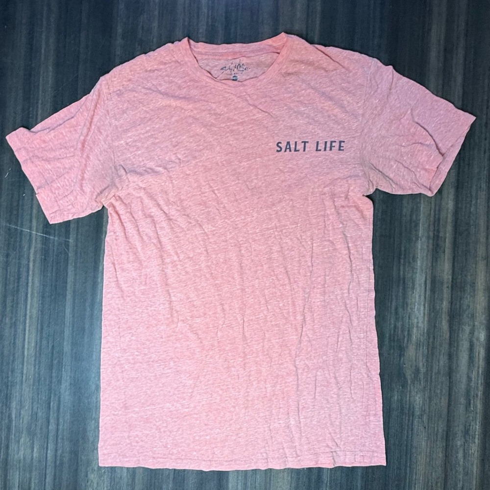 Salt Life The Original Marlin Est 2003 Graphic T-Shirt Small‎ Salmon